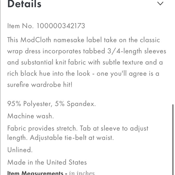 Modcloth Black Midi Dress - Picture 5 of 9